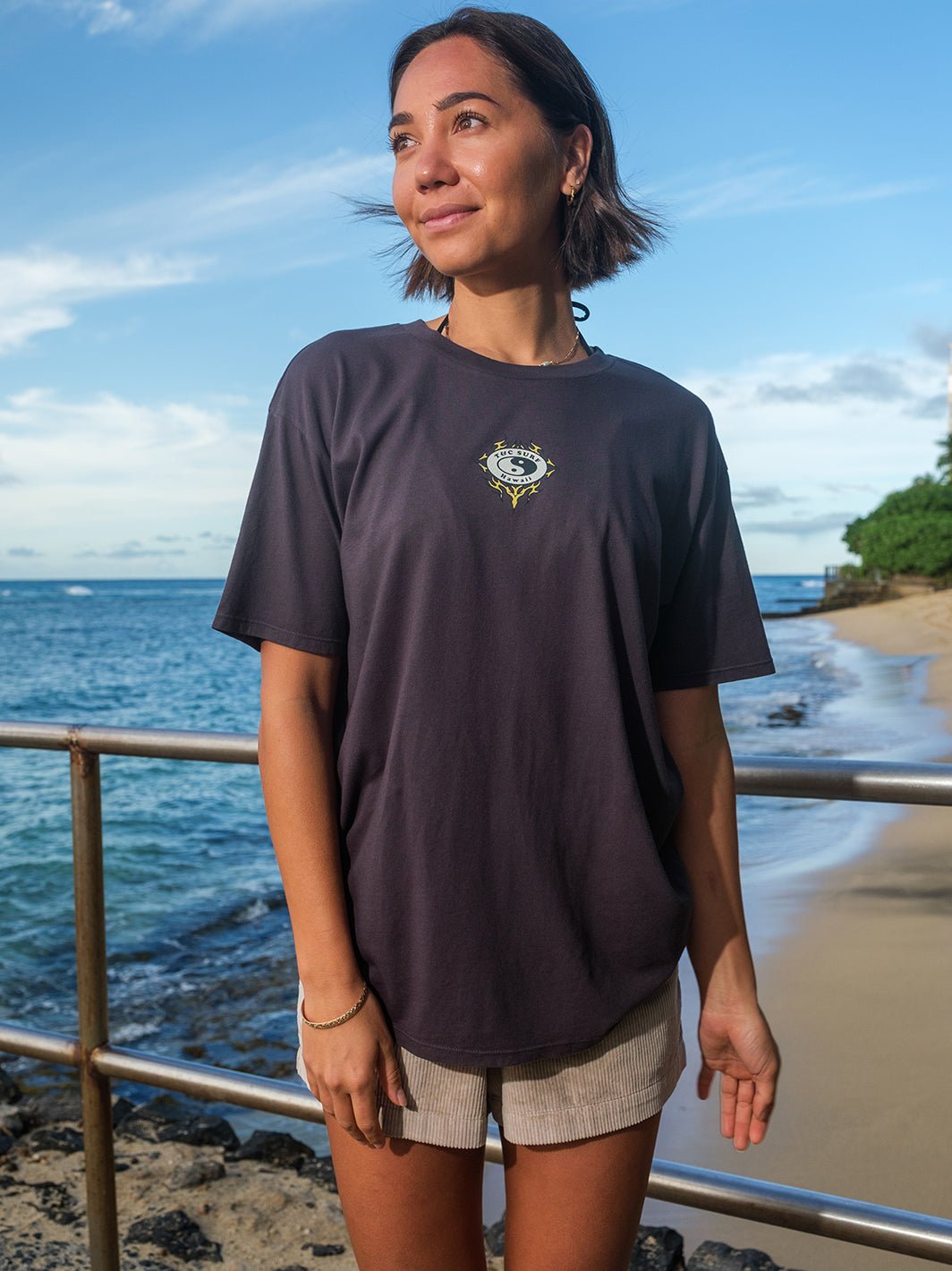 T&C Surf Designs Neo Tribal Logo City Tee,