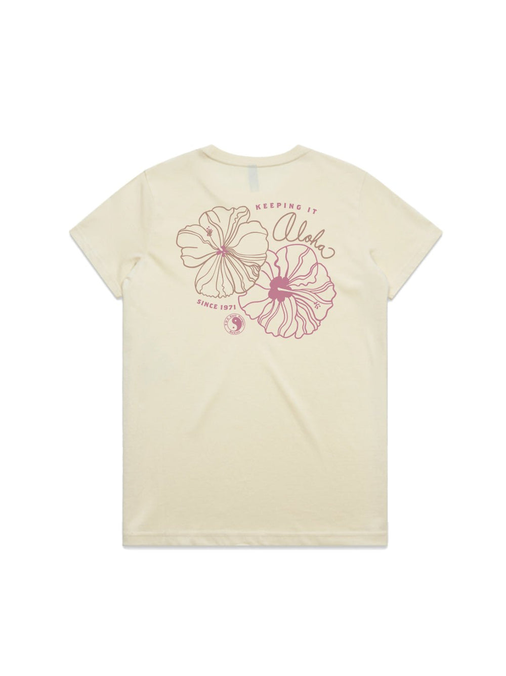 T&C Surf Designs Keeping It Aloha Maple Tee, Butter / XS