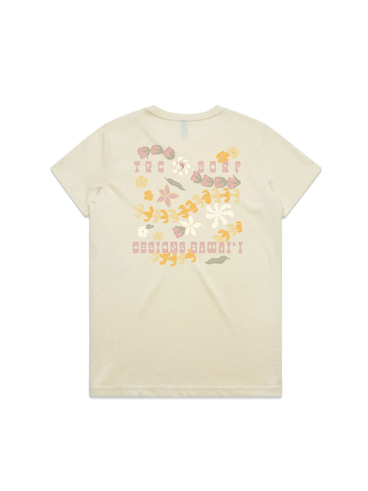 Lei Scatter Maple Tee - T&C Surf Designs