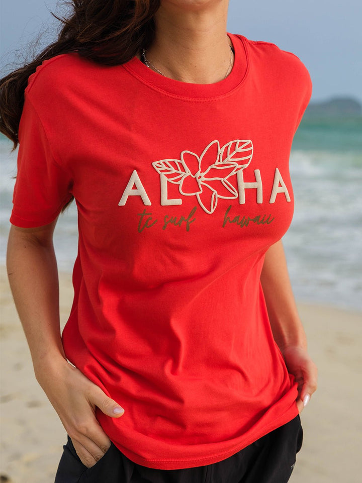 T&C Surf Designs Nau Puff Boyfriend Tee,