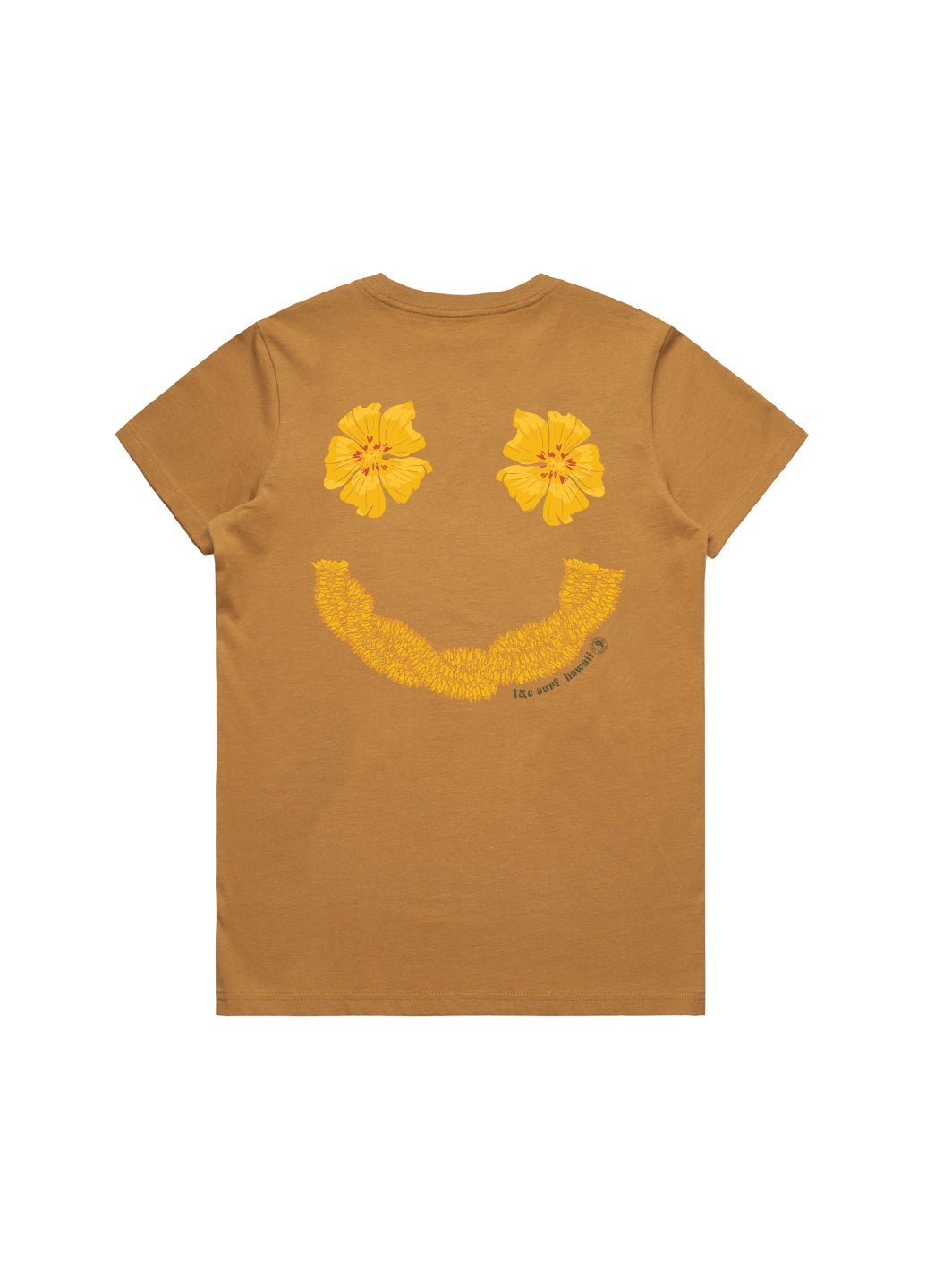 T&C Surf Designs T&C Surf Smiley Ilima Maple Tee, Camel / XS