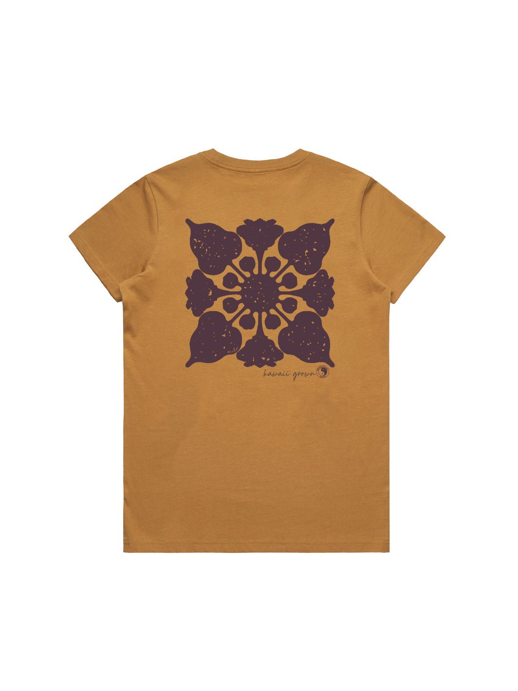 T&C Surf Designs Milo Quilt Maple Tee, Camel / XS