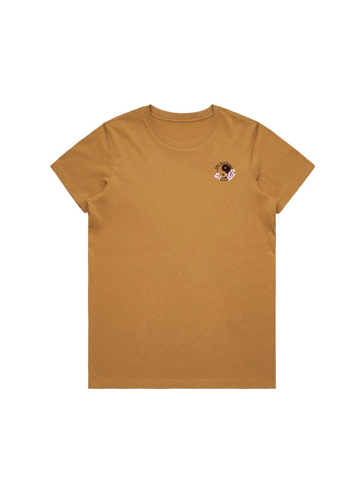 T&C Surf Designs Retro Sakura Logo Maple Tee,