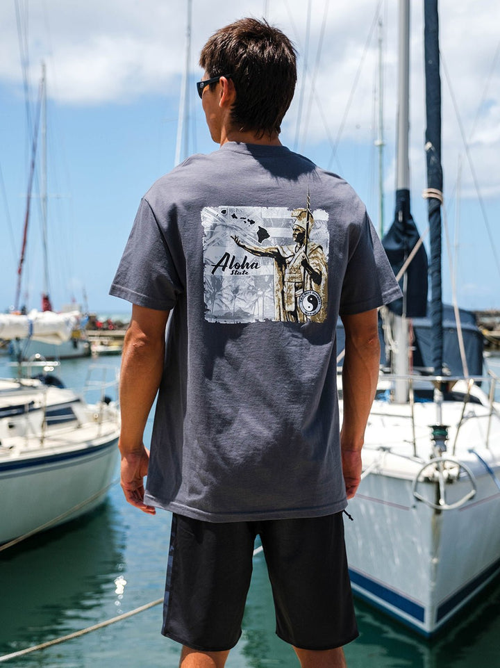 Aloha Kam Flag Tee - T&C Surf Designs