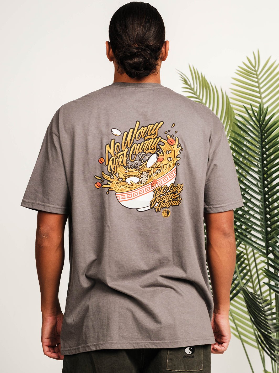 T&C Surf Designs No Worry Beef Curry Jersey Tee,