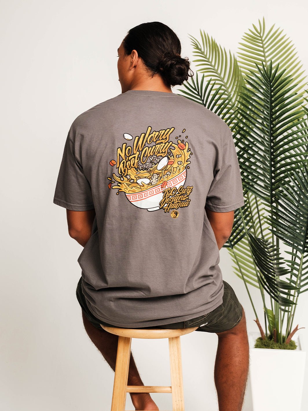 T&C Surf Designs No Worry Beef Curry Jersey Tee,