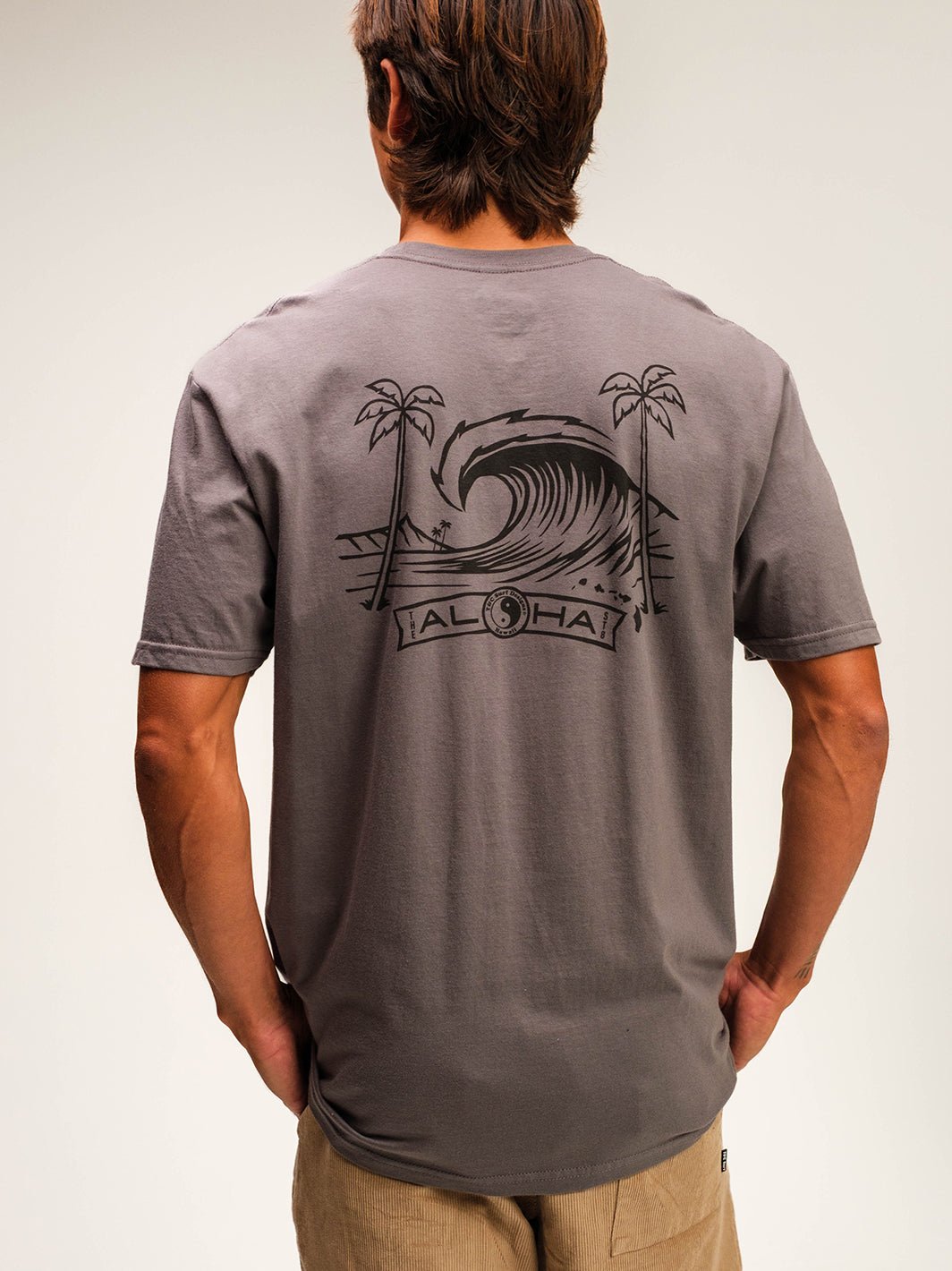 Ink Diamond Head Wave Jersey Tee - T&C Surf Designs