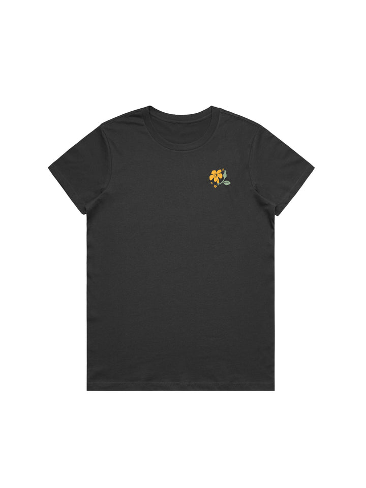 Puakenikeni Blossom Maple Tee