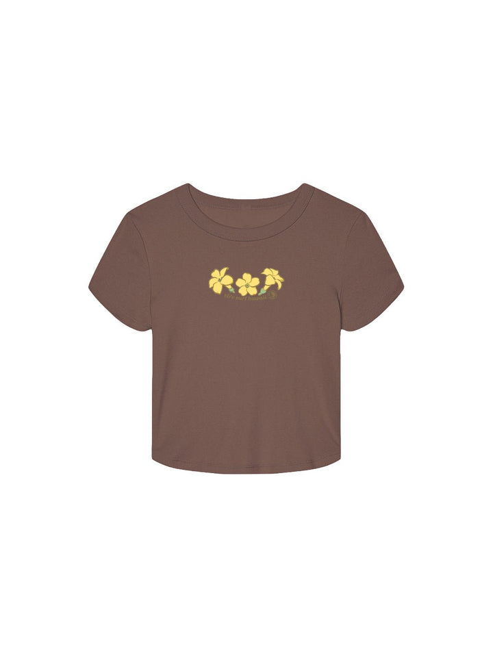 Falling Puakeni Baby Tee - T&C Surf Designs