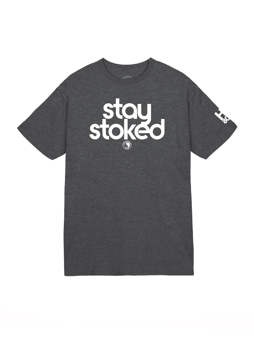 T&C Surf Designs T&C Surf Stay Stoked Jersey Tee, Dark Heather / S