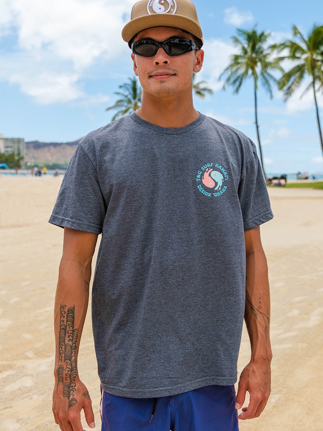 T&C Surf Designs Aloha Vibes Jersey Tee,