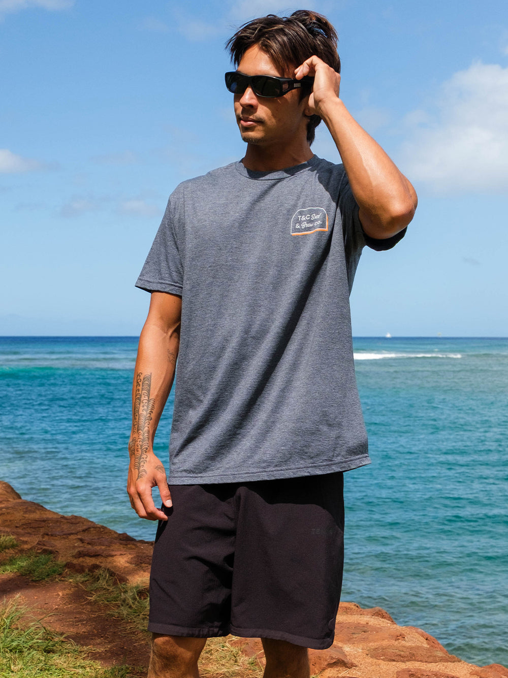 T&C Surf Designs Paradise Ale Jersey Tee,