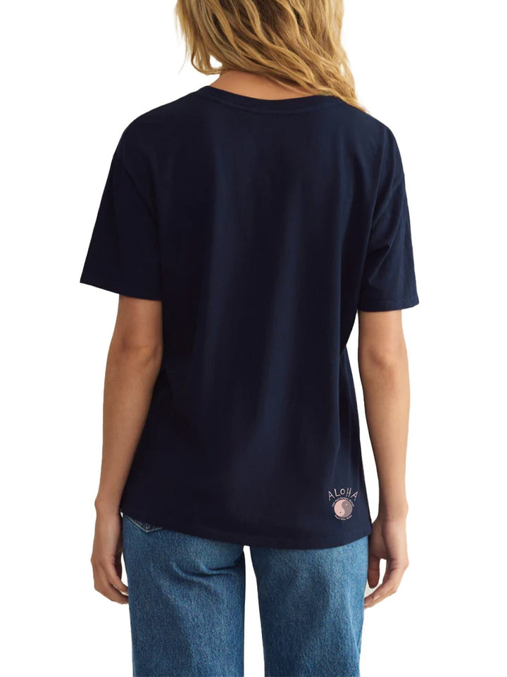 T&C Surf Designs Simple Plumeria Boyfriend Tee,