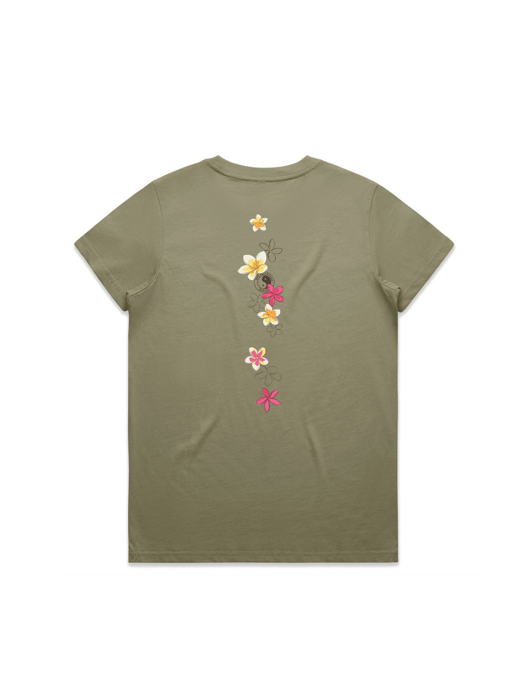 Pua Melia Vertical Maple Tee - T&C Surf Designs