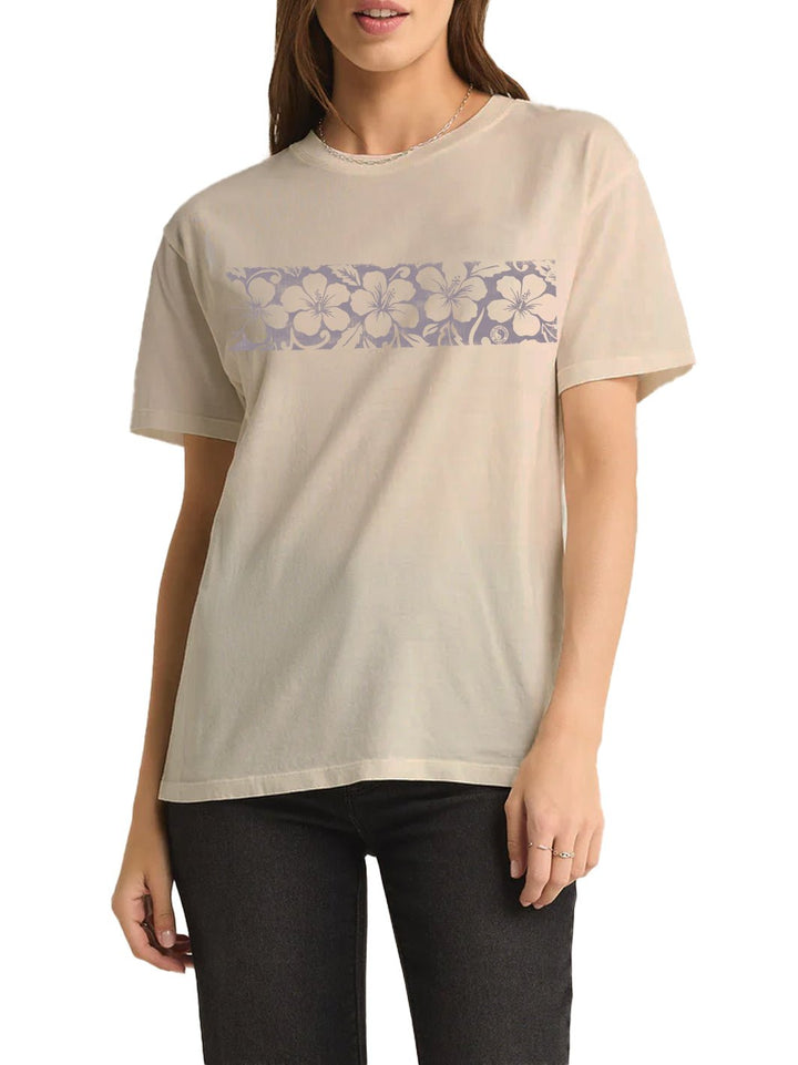 Hibiscus Band Boyfriend Tee - T&C Surf Designs