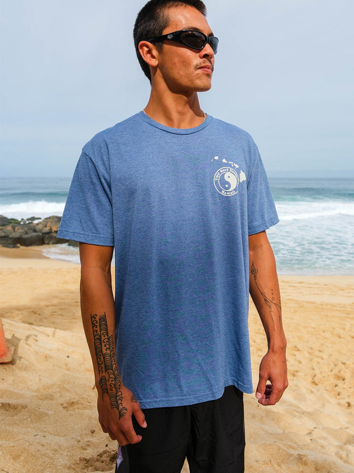 T&C Surf Designs Graphic Diamond Head Wave Jersey Tee,