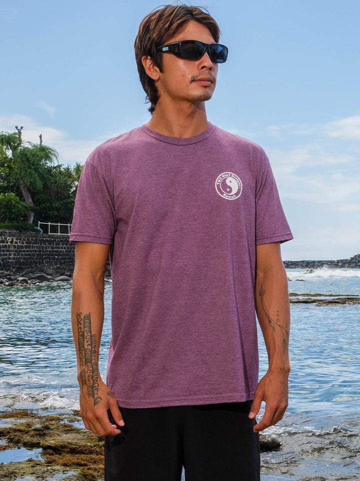 Hawaii Diamond Head Script Jersey Tee - T&C Surf Designs