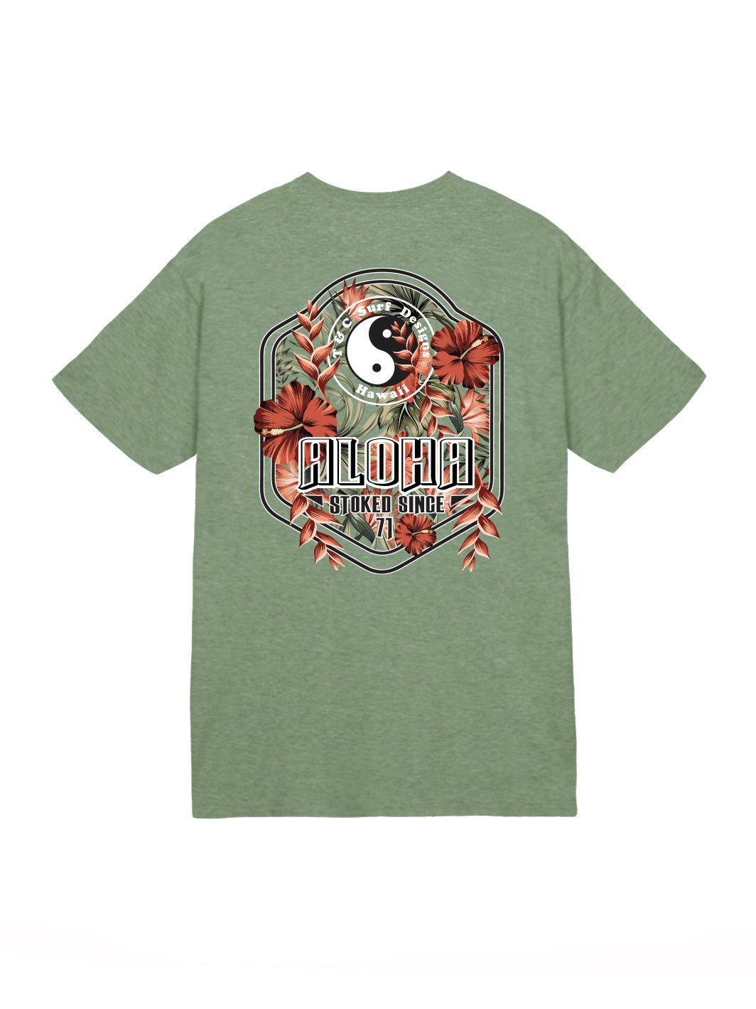 T&C Surf Designs Fresh Cut Jersey Tee,