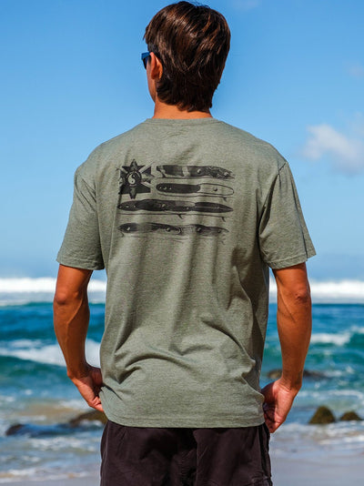 T&C Surf Designs T&C Surf Flagged Jersey Tee,