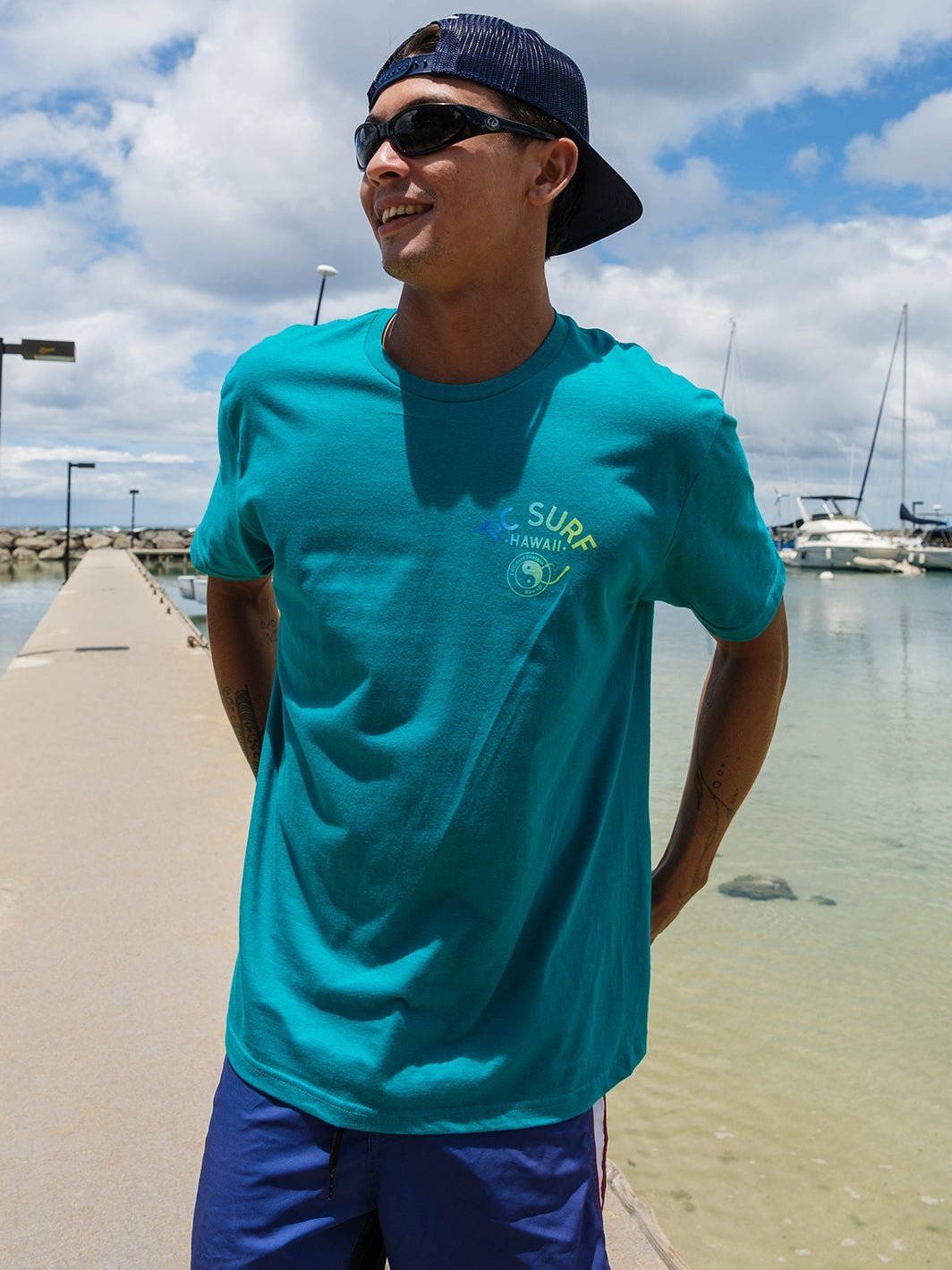 On The Hunt Jersey Tee - T&C Surf Designs