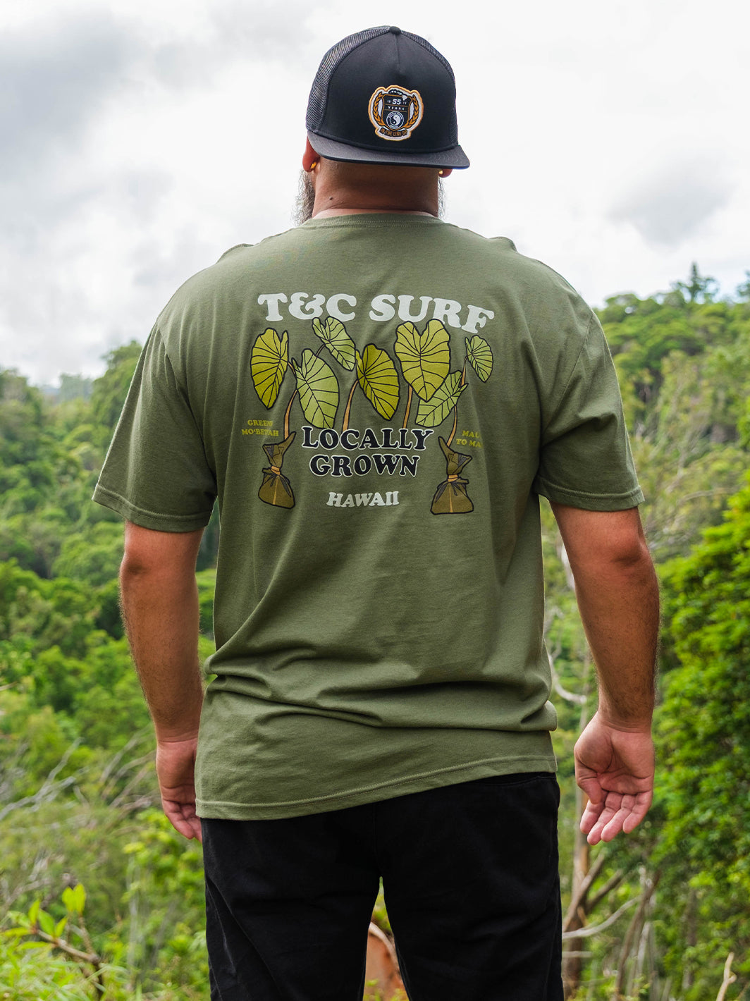 T&C Surf Designs Eat Greens Jersey Tee,