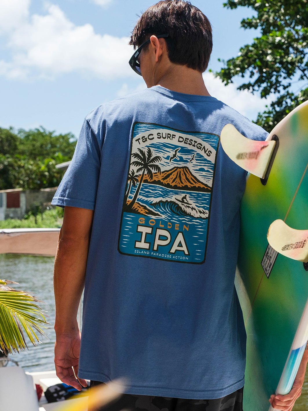Paradise Action Jersey Tee - T&C Surf Designs