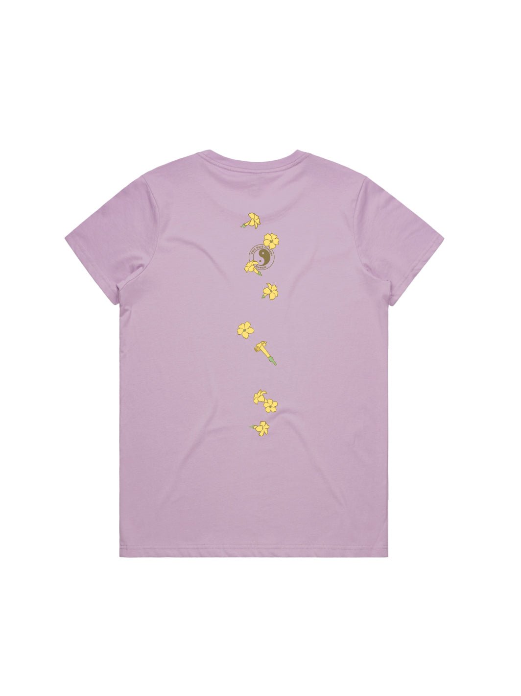 T&C Surf Designs Falling Puakeni Maple Tee, Lavender / XS