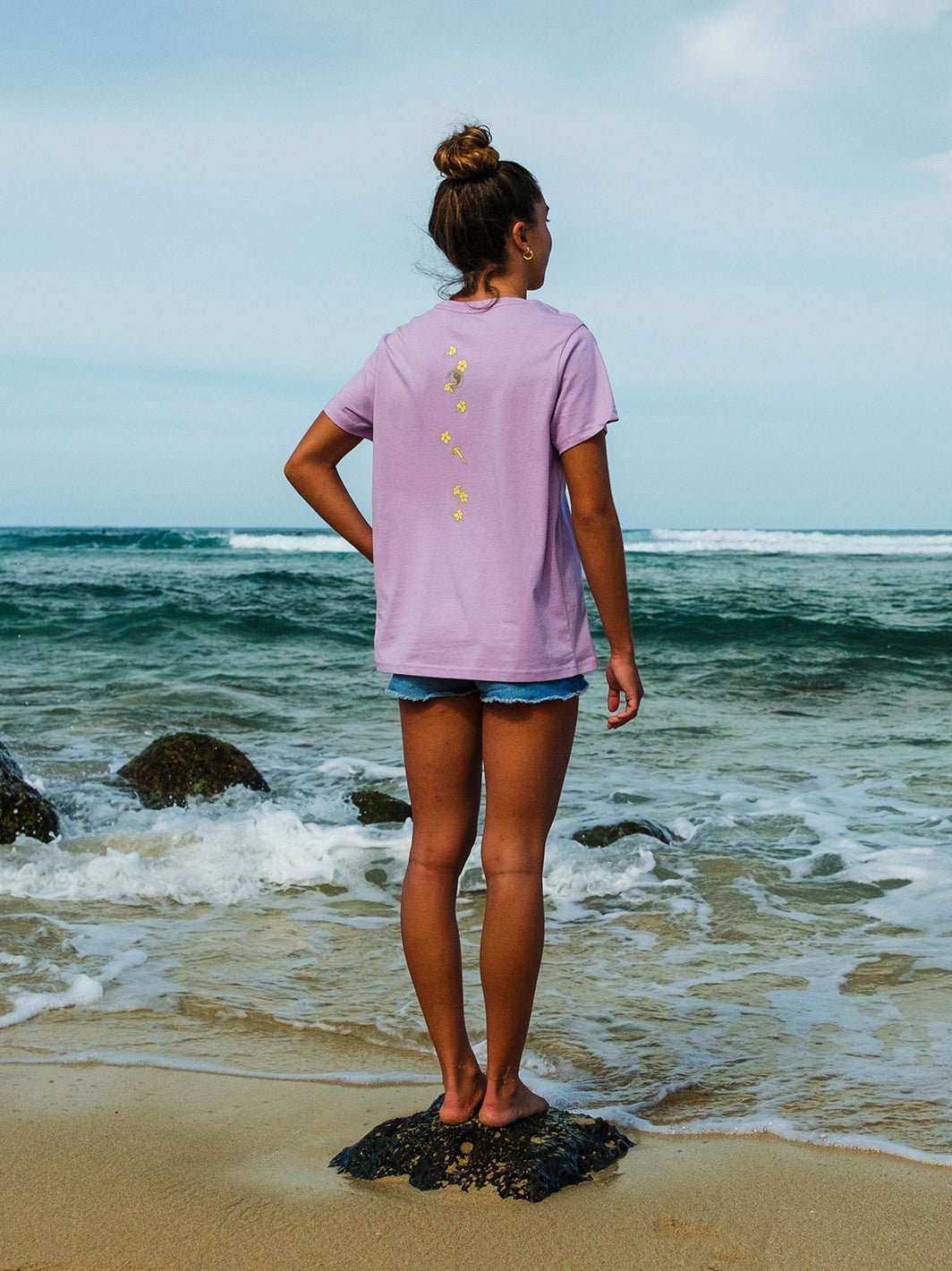 T&C Surf Designs T&C Surf Falling Puakeni Maple Tee,