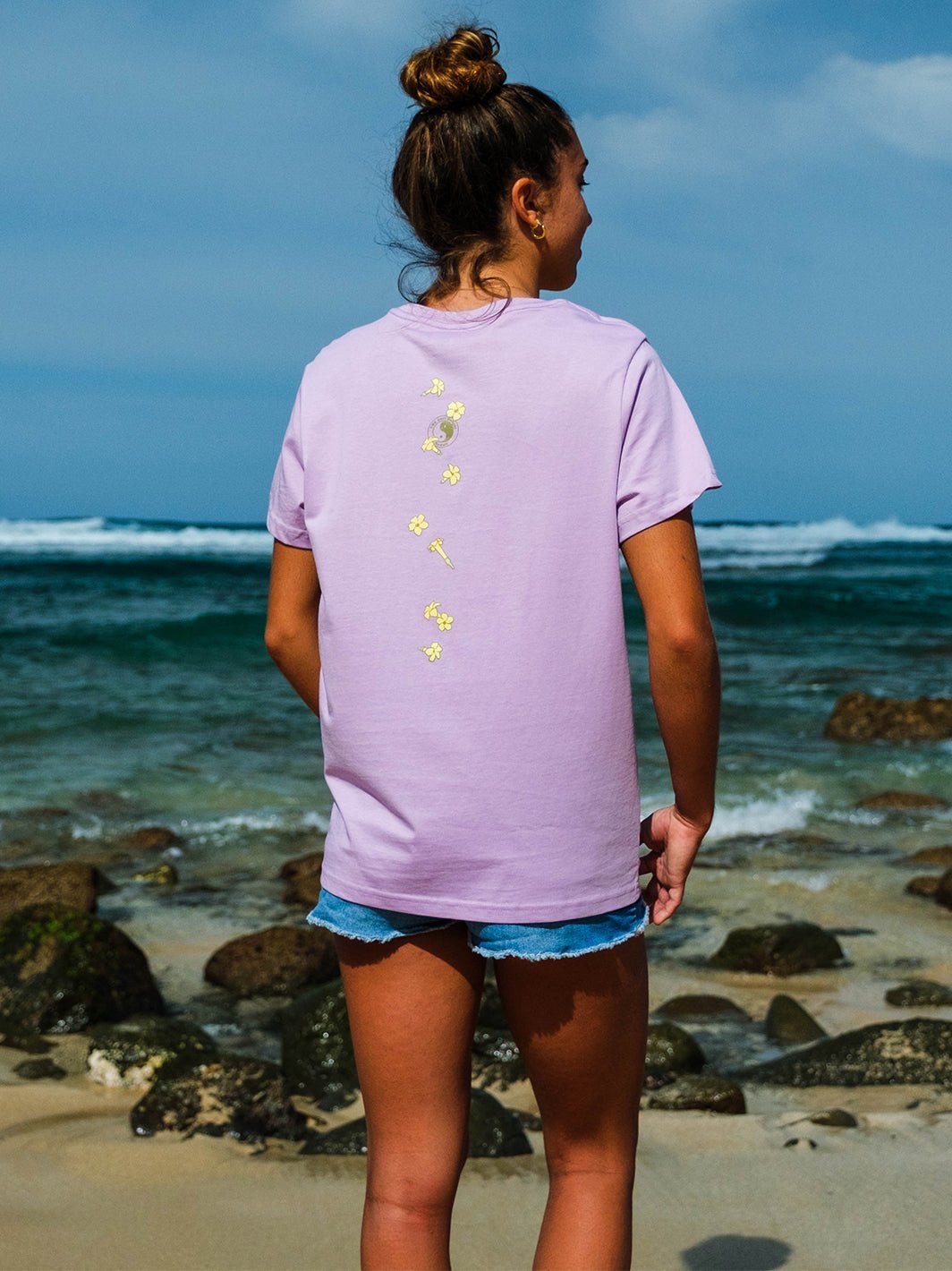 T&C Surf Designs T&C Surf Falling Puakeni Maple Tee,