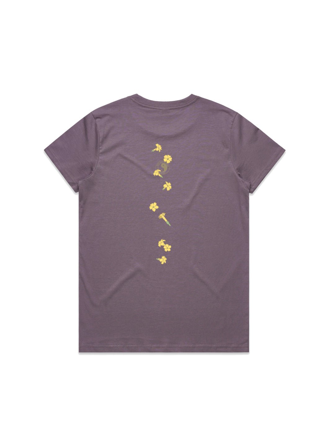T&C Surf Designs Falling Puakeni Maple Tee, Mauve / XS
