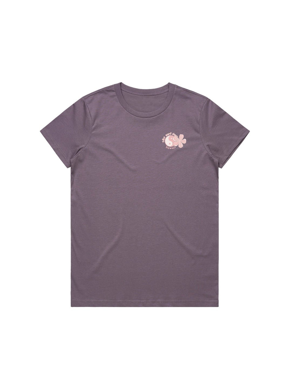 Watercolor Pua Melia Maple Tee - T&C Surf Designs