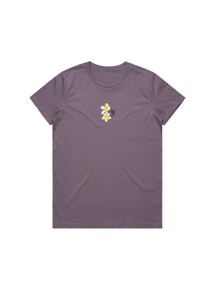 Pua Melia Vertical Maple Tee - T&C Surf Designs