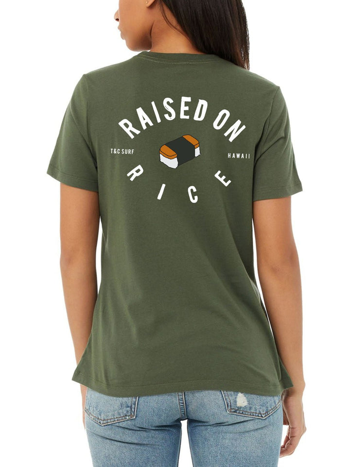 Raised on Musubi Relax Tee - T&C Surf Designs