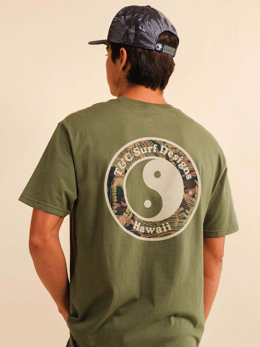 Fern Camo Jersey Tee - T&C Surf Designs