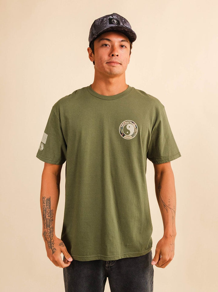 Fern Camo Jersey Tee - T&C Surf Designs