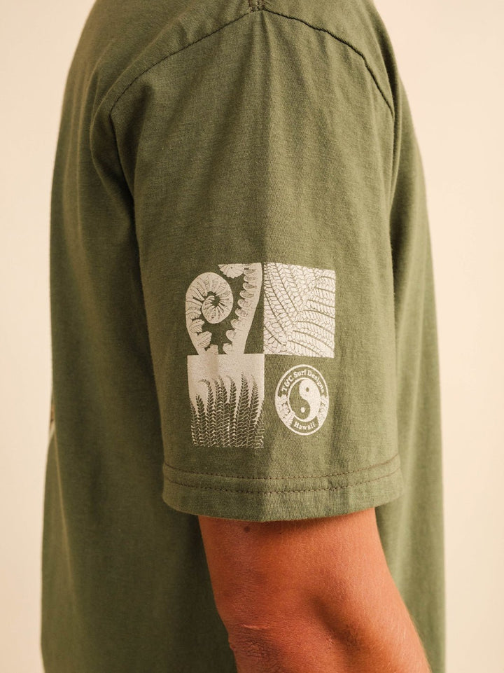 Fern Camo Jersey Tee - T&C Surf Designs