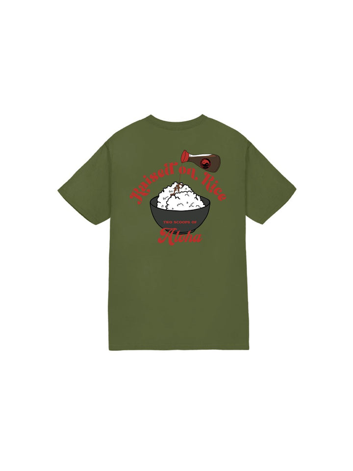 T&C Surf Designs Kids Two Scoops Tee, Military / XS