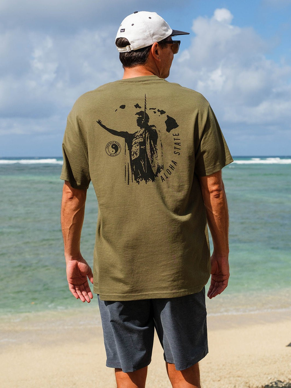 T&C Surf Designs Rough Aloha Kam Tee,
