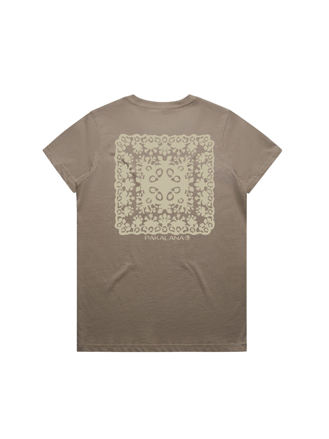 T&C Surf Designs Pakalana Quilt Maple Tee, Mushroom / S
