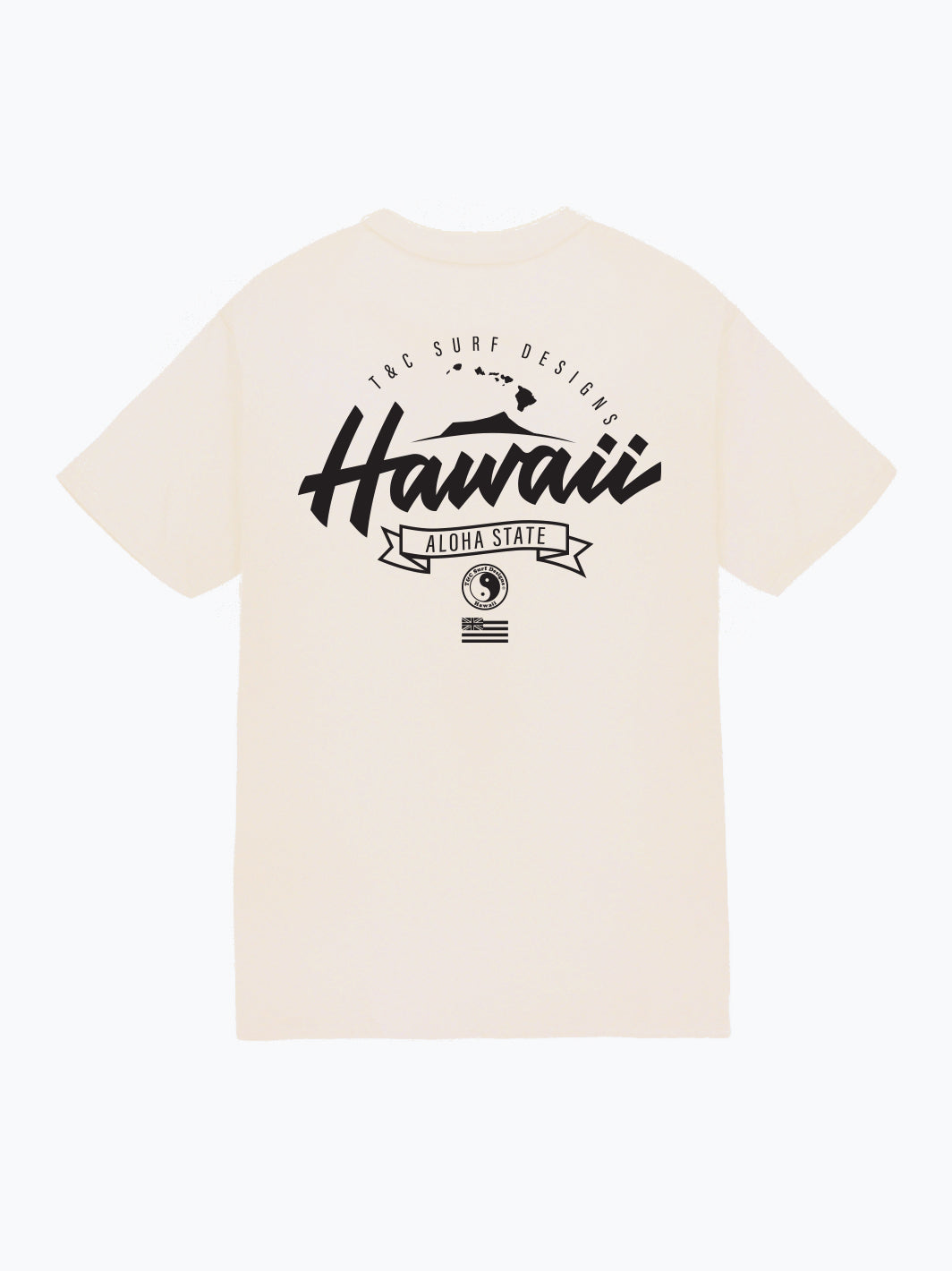 Hawaii Diamond Head Script Jersey Tee