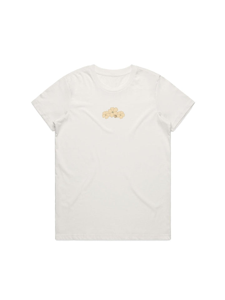 T&C Surf Designs Puakenikeni Logo Maple Tee,