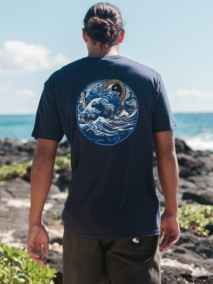 Hokusai San Jersey Tee - T&C Surf Designs