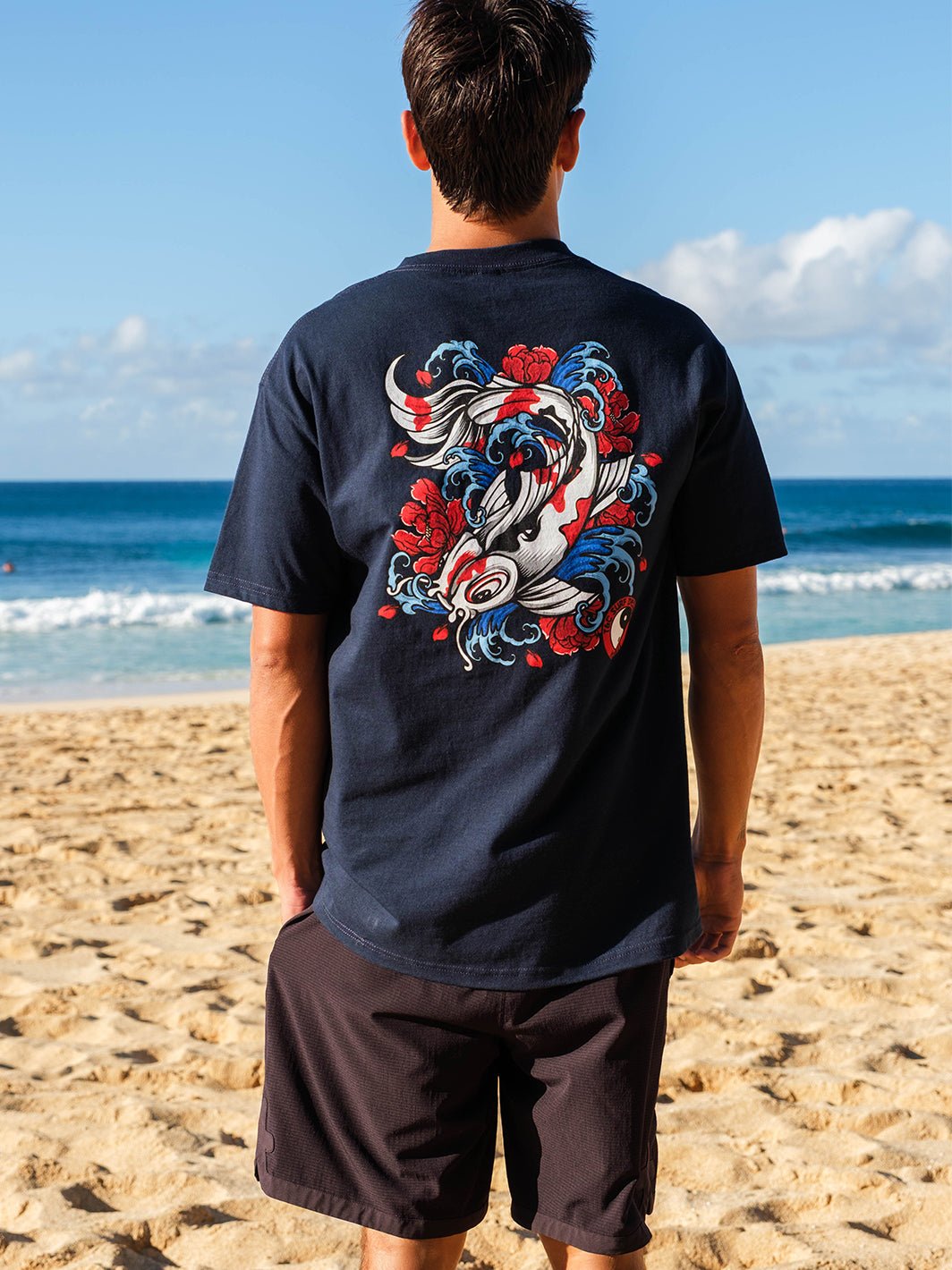 Koi San Tee - T&C Surf Designs