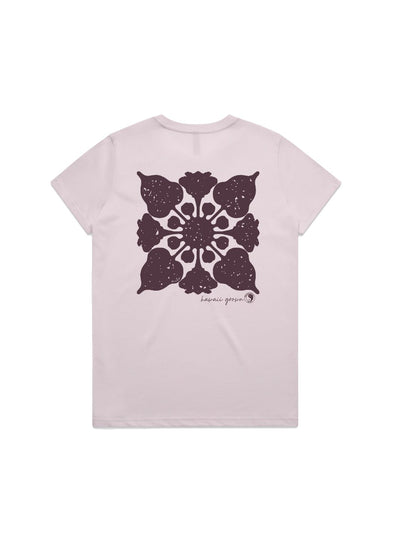 T&C Surf Designs Milo Quilt Maple Tee, Orchid / XS