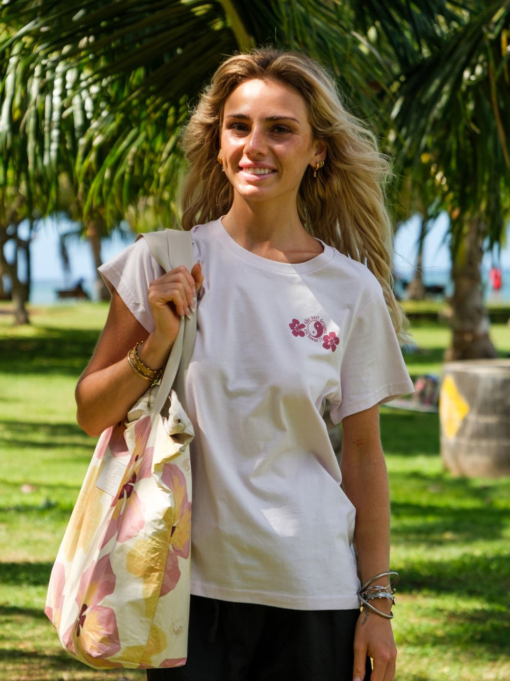 Watercolor Hau Maple Tee - T&C Surf Designs