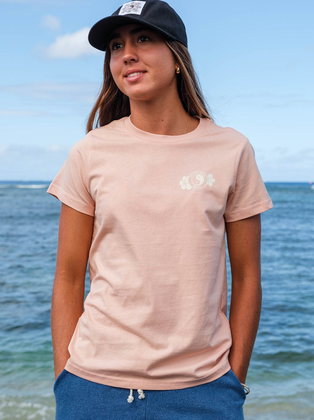 T&C Surf Designs Plumeria Maple Tee,