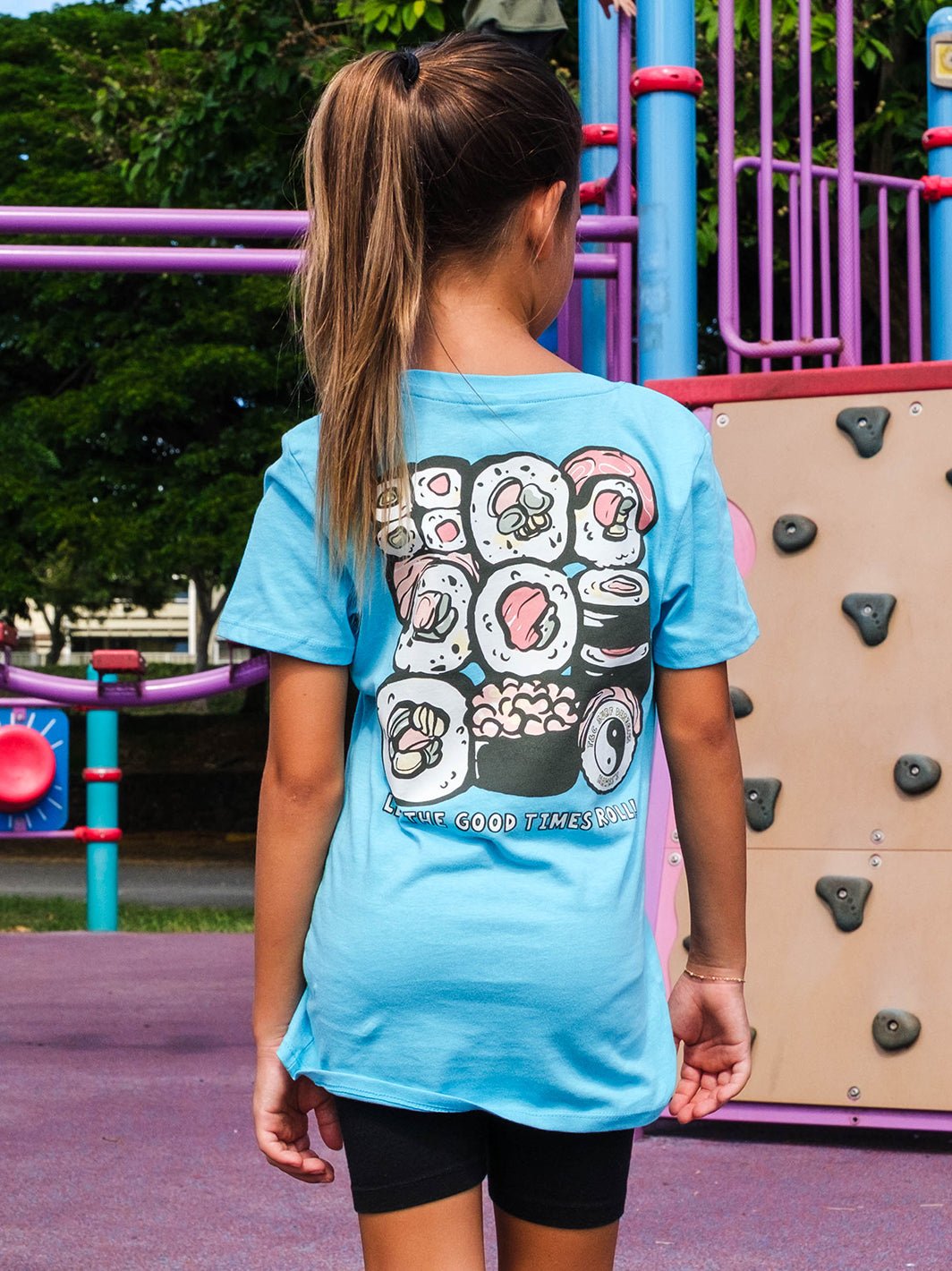 Girls Roll Sweetheart Tee - T&C Surf Designs