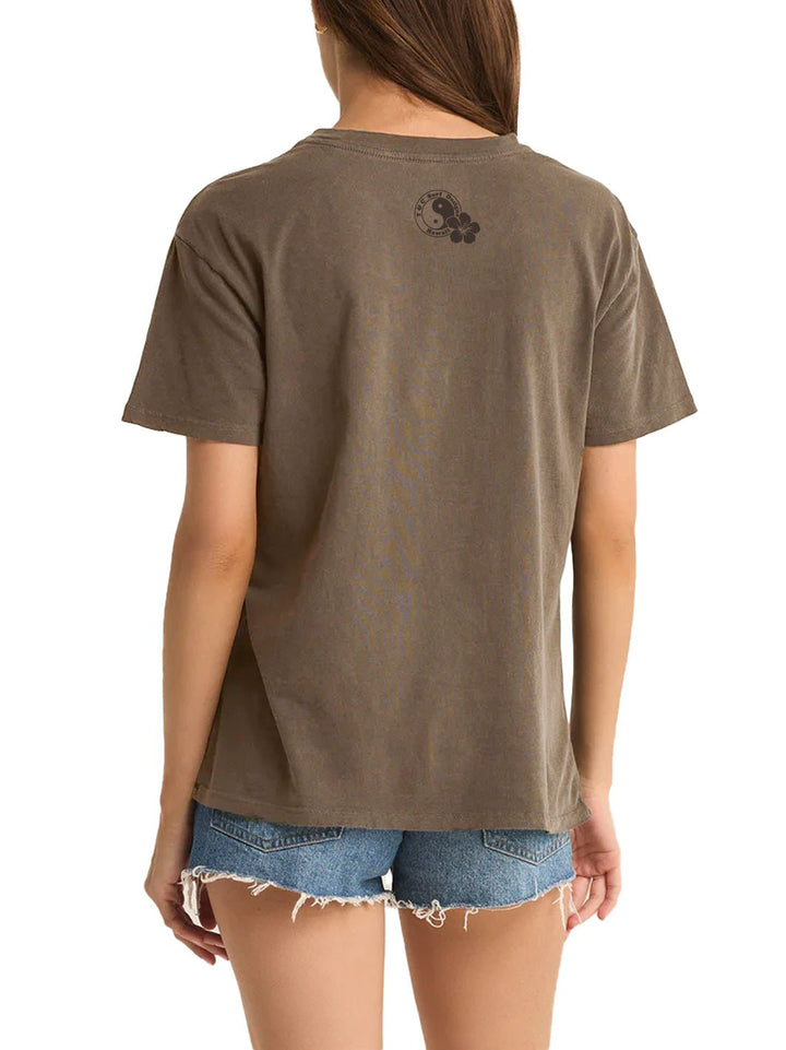 Hibiscus Band Boyfriend Tee - T&C Surf Designs