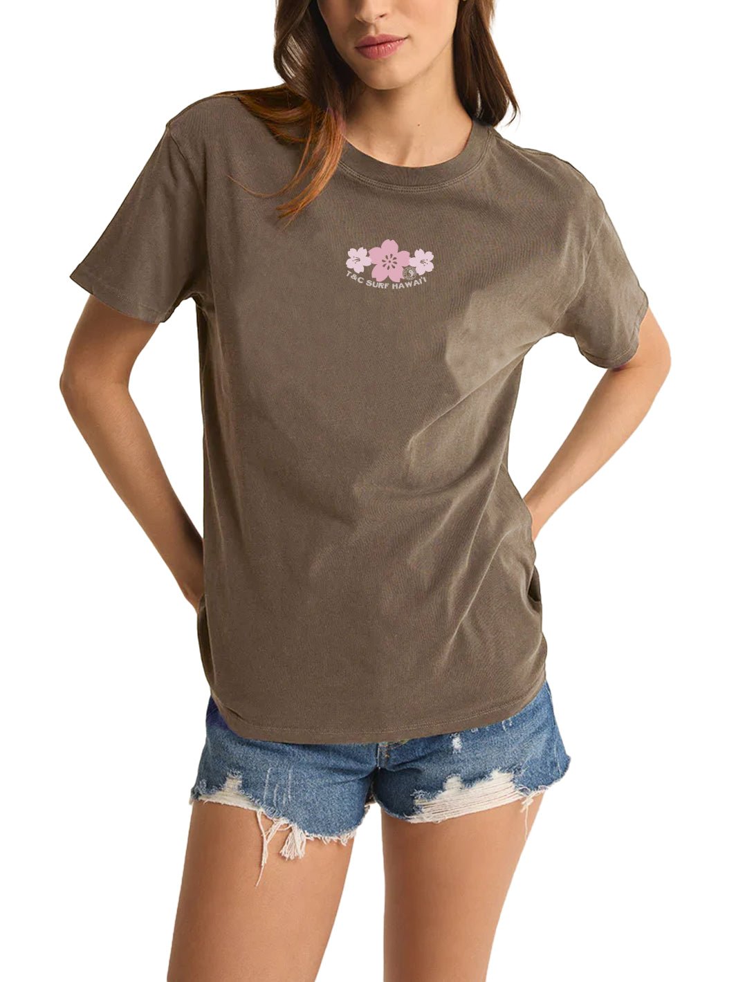 Cute Sakura Boyfriend Tee - T&C Surf Designs