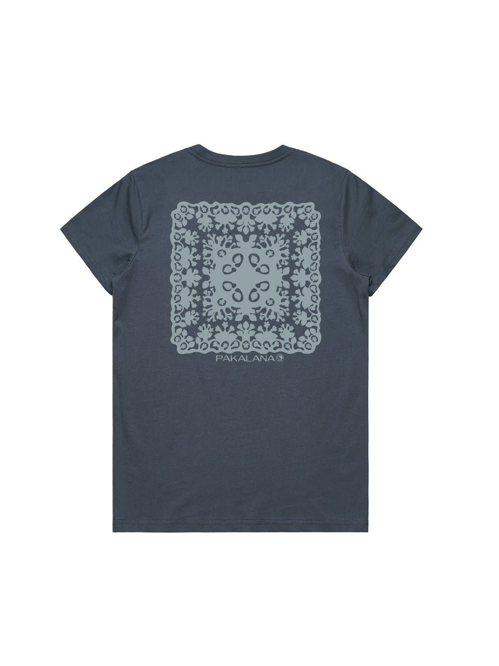 T&C Surf Designs Pakalana Quilt Maple Tee, Petrol Blue / S